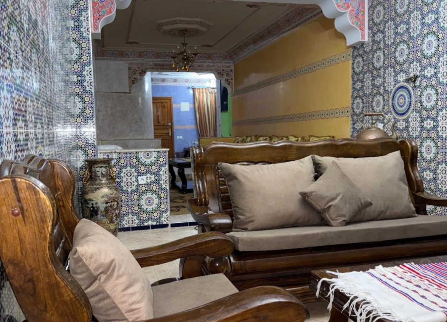 Charmant Appart Au Centre De Marrakech 마라케시